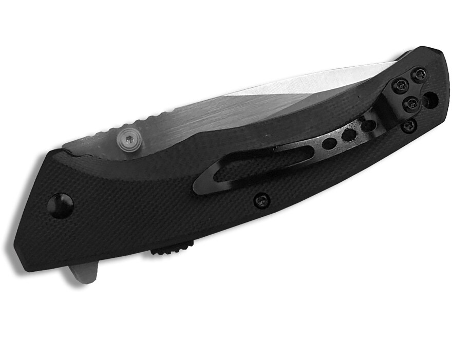 American Buffalo Knife & Tool Sidewinder Assisted Opening Pocket Knife 3.5″ Drop