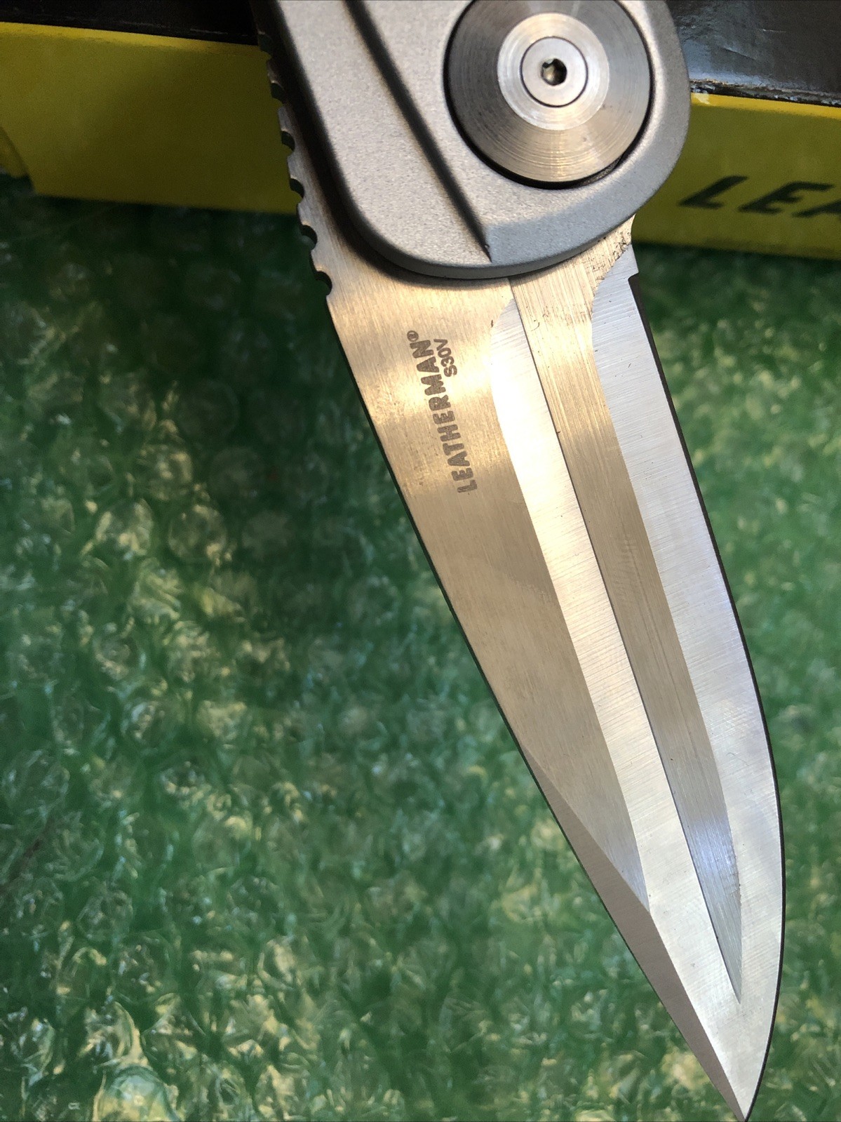 Leatherman STEENS Hunting Knife, New/Never Used With Box DISCONTINUED RARE
