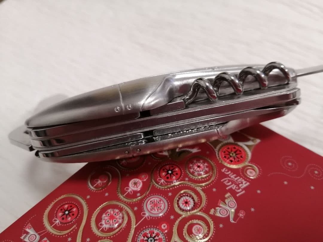 Rare Tiffany & Co Swiss Army Style Multi Tool Pocket Knife Stainless Steel