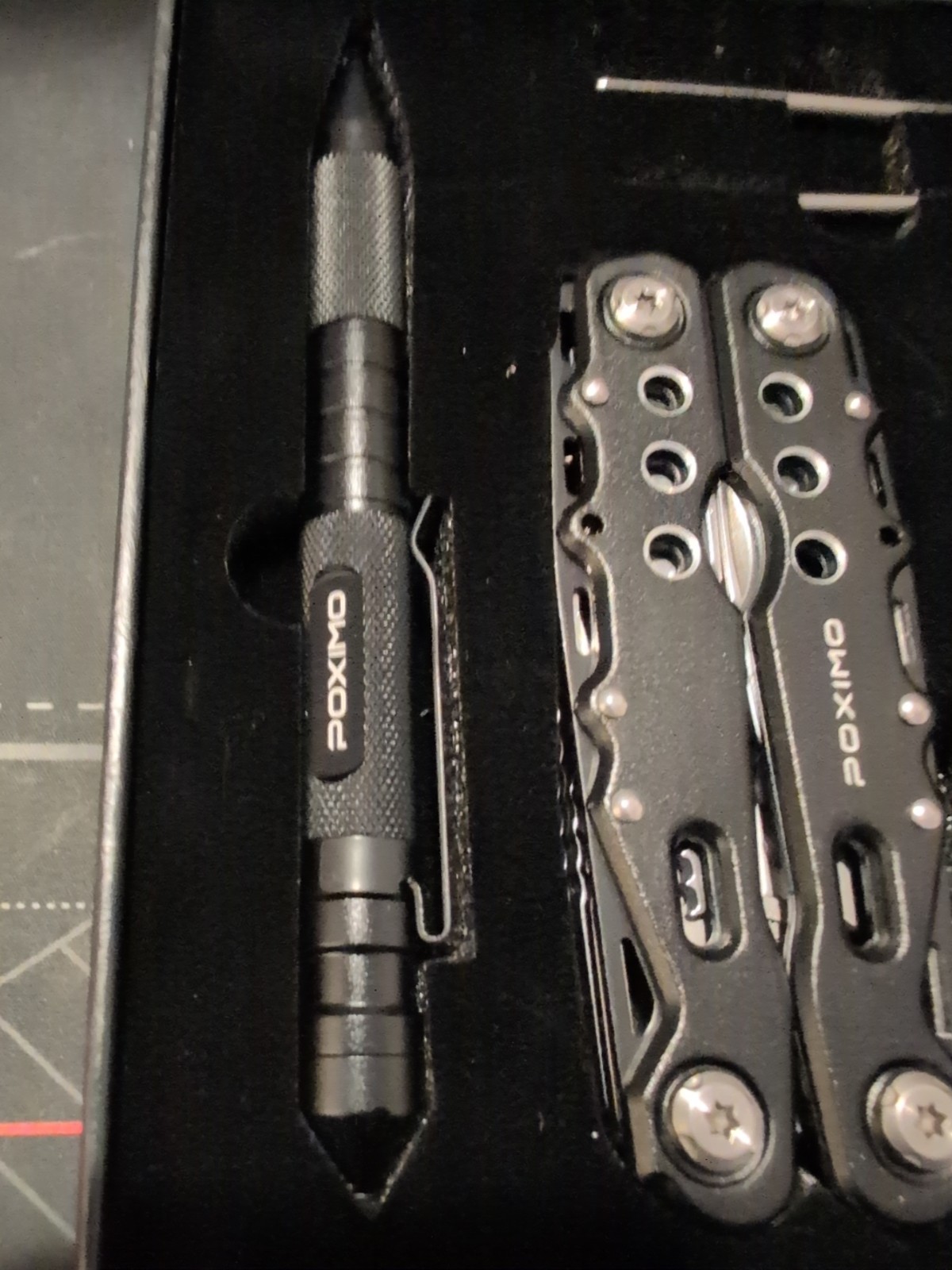 Multi Tool Set for Men 3-In-1 EDC Survival Kit Multi Tool, Knife, Pen Brand New