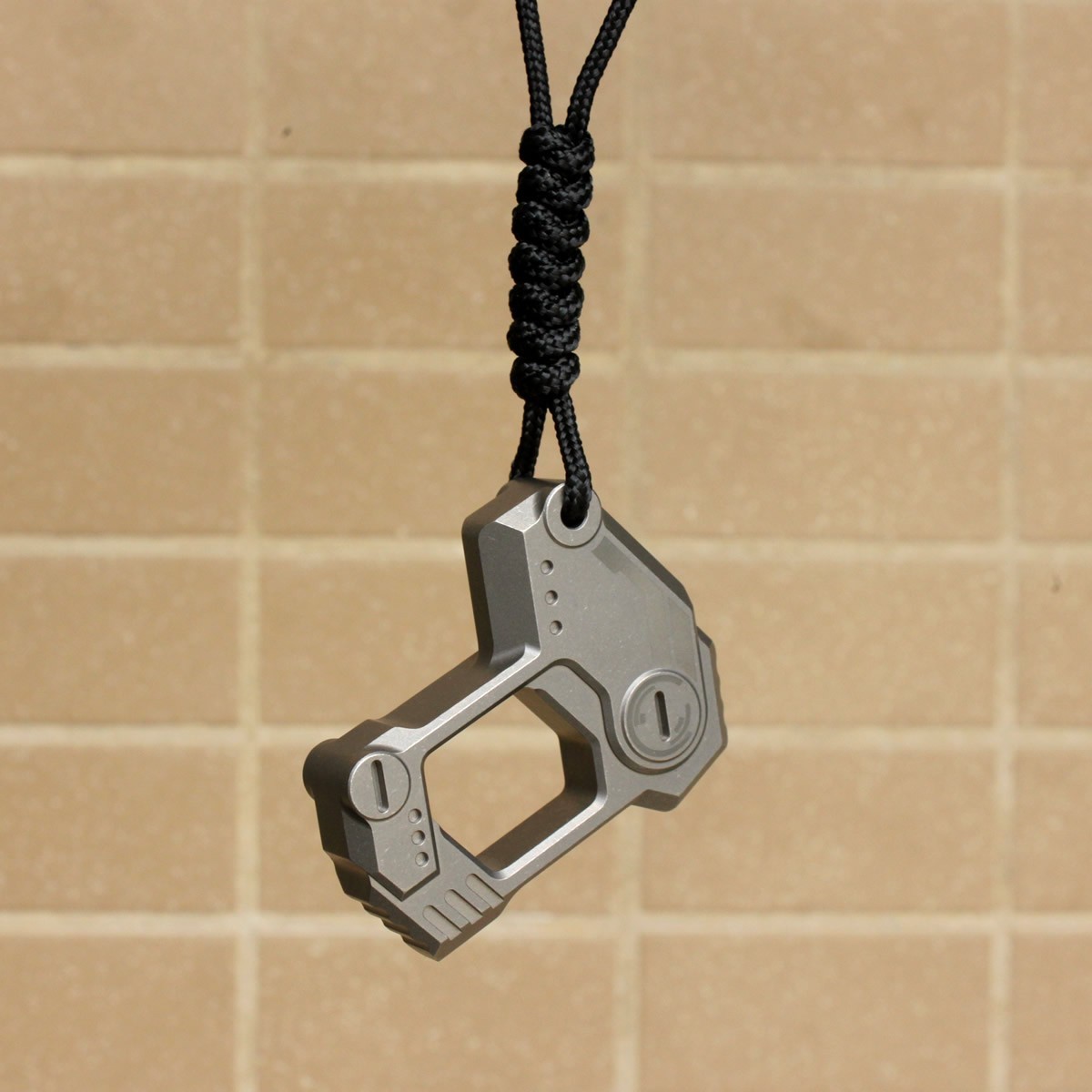 TC4 Titanium Hand Pieces EDC TOOLs Pocket Tool Keychain Break Window