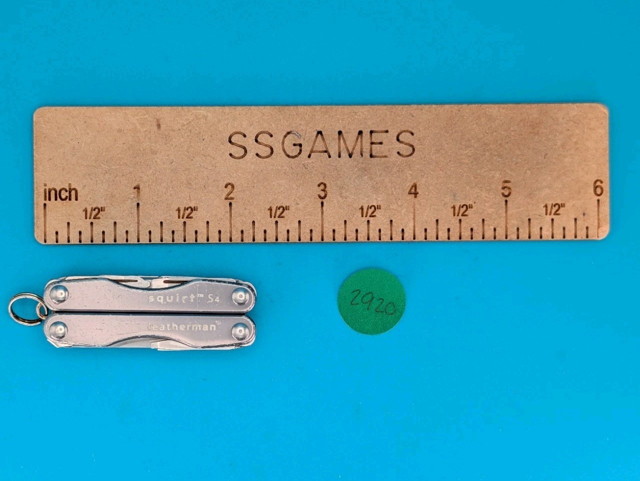 Leatherman Squirt S4 Multi-Tool, Key Ring, Retired, GRAY!