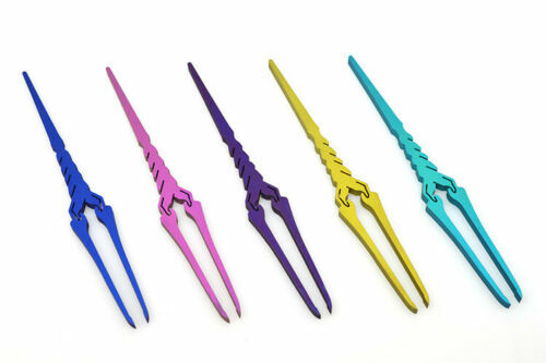 1pcs Titanium Alloy Tweezer Maintenance Anti-magnetic Static Clips EDC Tool Gift