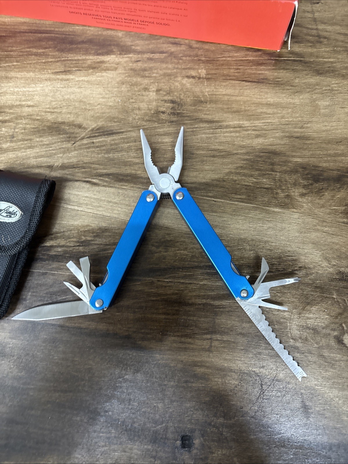 Sheffield Angler 17-in-1 Fishing Multi Tool 12302 Split Ring Long Needle Nose