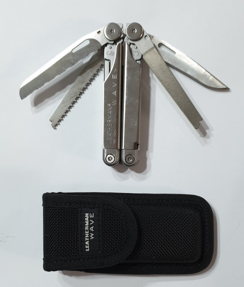 🔥🔥 Leatherman Super Tool Gen 1 OG + Bits + Adapter Hard Nylon Case Rare Set