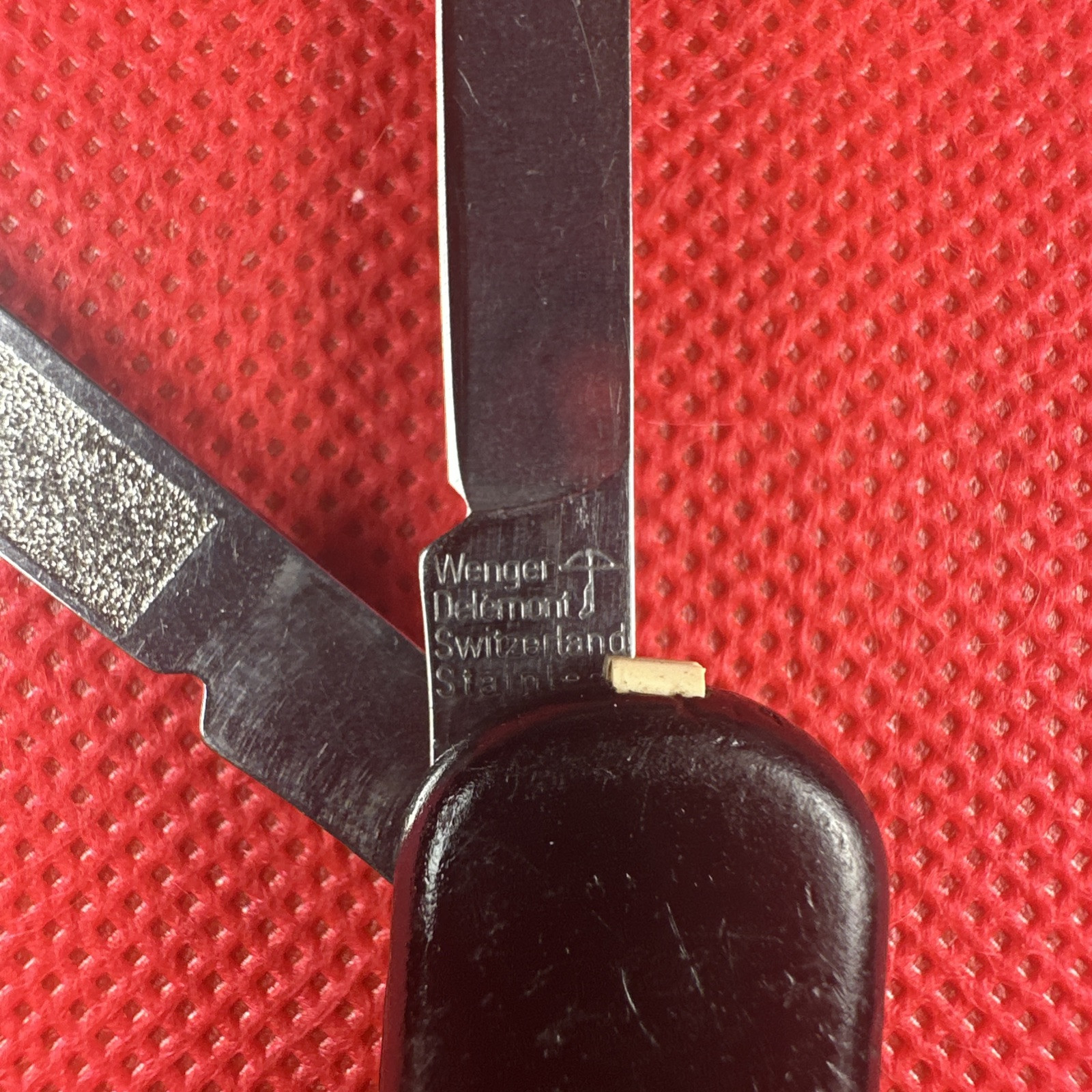 Black L.L. Bean Wenger Esquire Swiss Army Knife 65mm 6 Tool Keychain