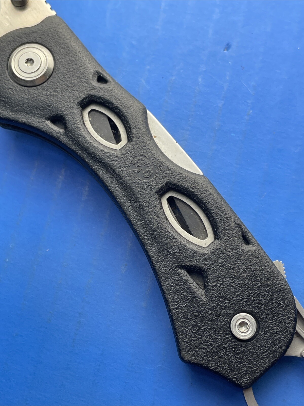 Rare! Leatherman K500X Knife-Multitool 154CM Folder Lockback Knife w/Carabiner