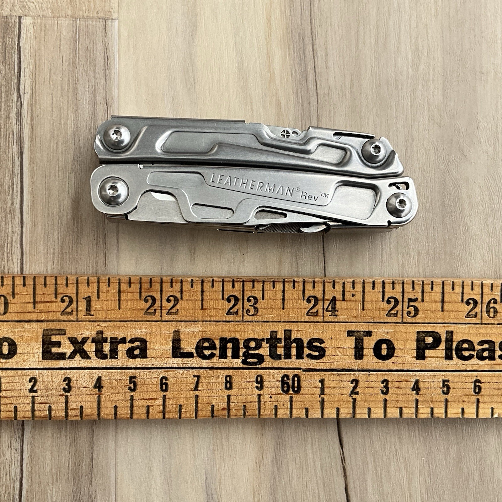 Leatherman Rev Multi Tool W Belt Clip Date Code 0920 (Sept 2020) Good Condition