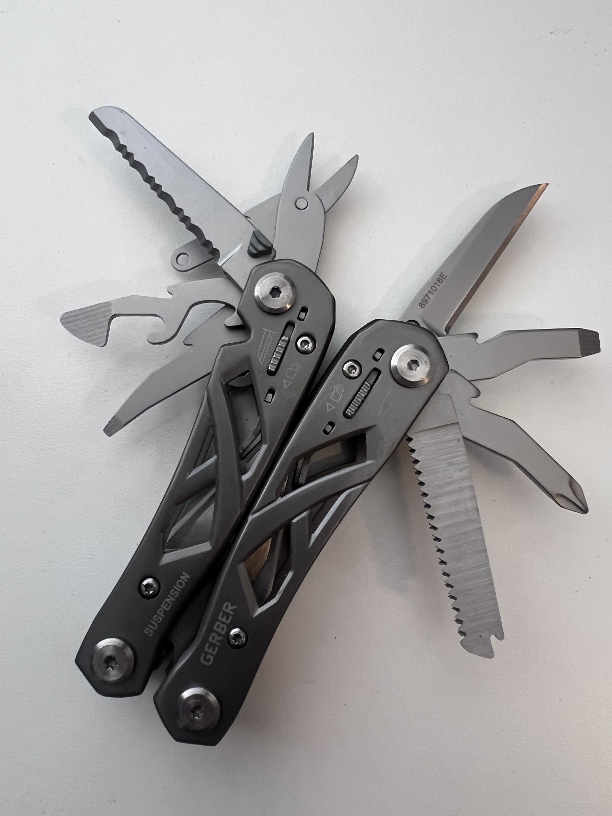 Gerber Suspension Multi Tool Knife with Sheath used