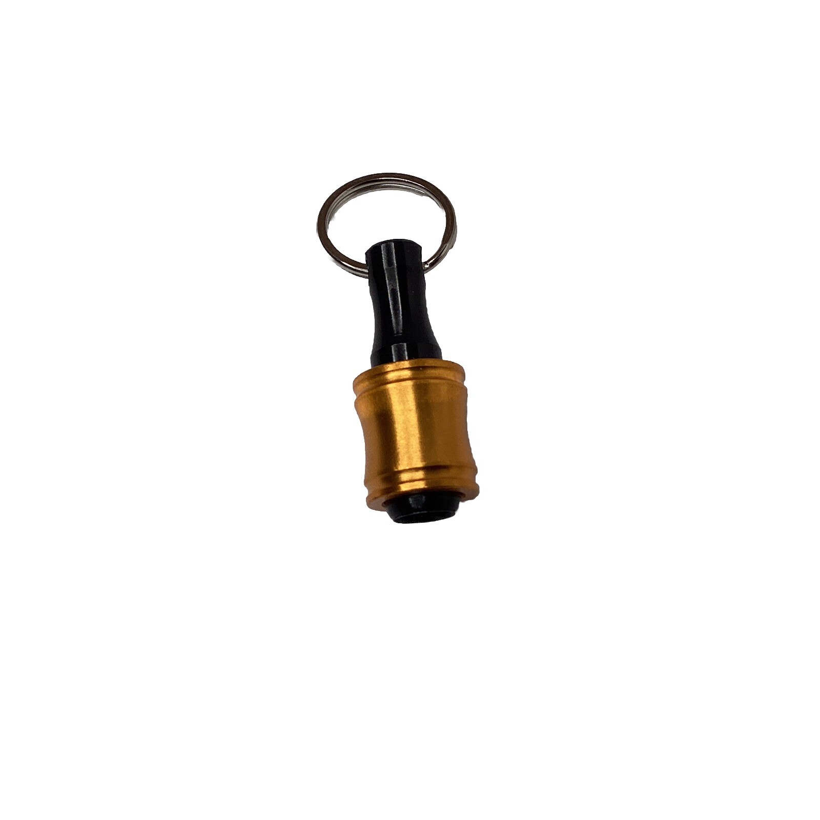 Keychain Tool 1/4 Inch Hex Bit 6 Piece With Carabiner Colorful Aluminum Gift
