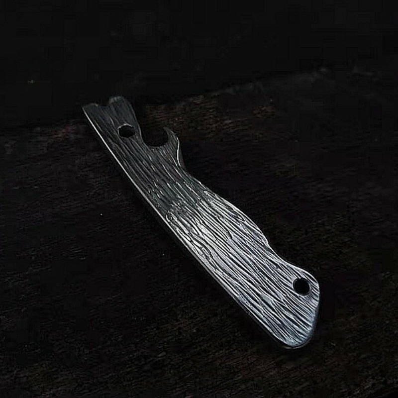 Titanium Alloy Home Tools EDC Pendant Crowbar Pry Bar Keychain Bottle Opener