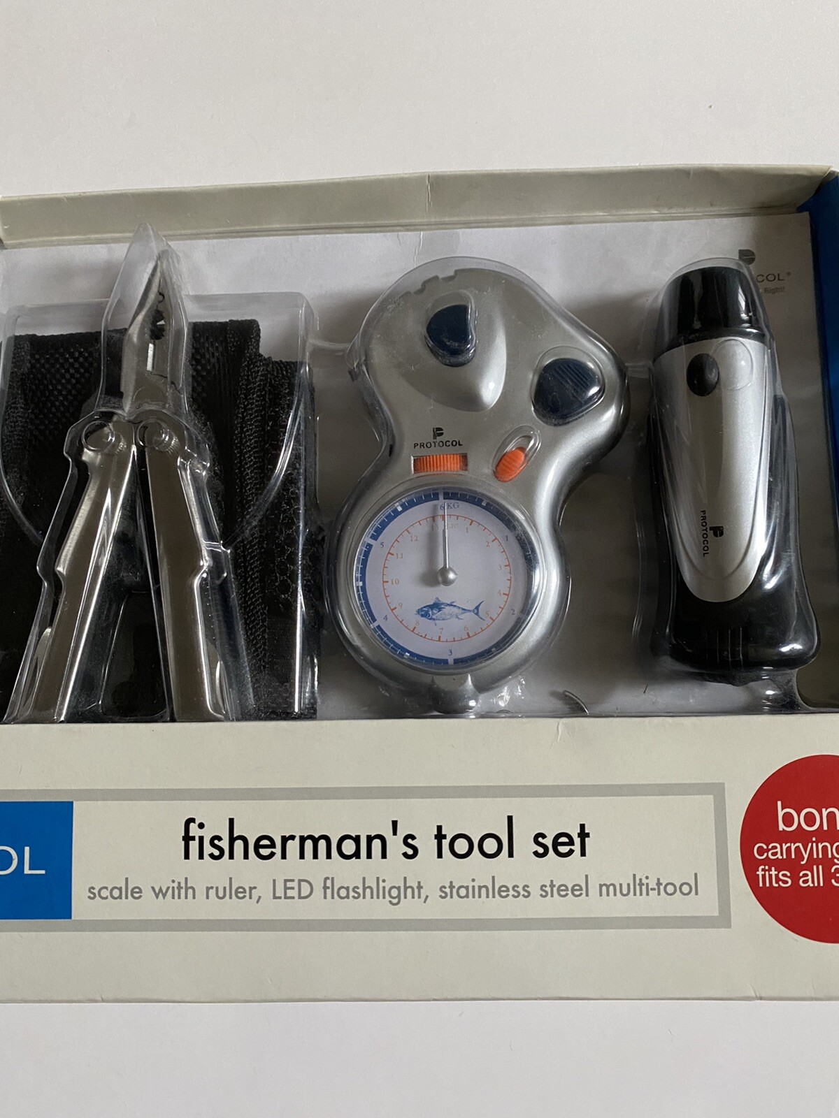 Protocol Fisherman’s Tool Set with bonus carrying case fits all 3tools