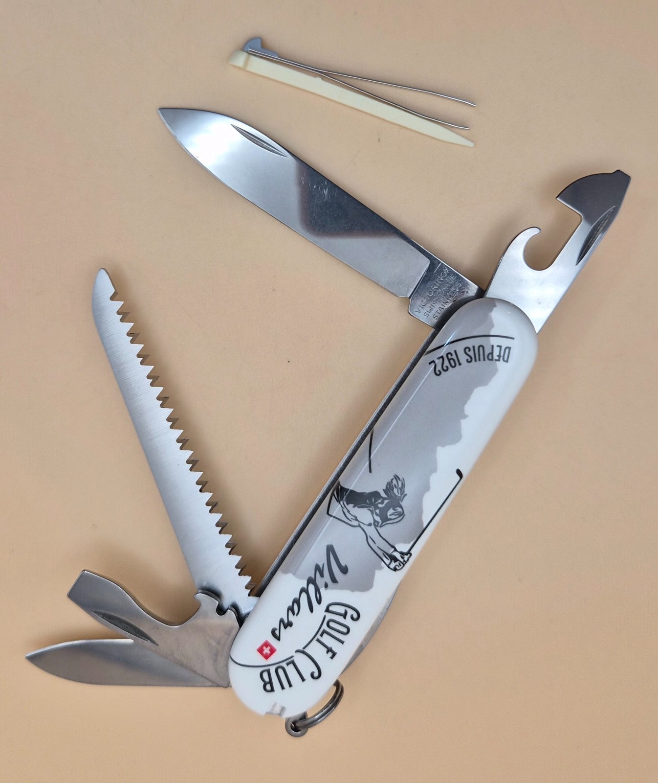 Victorinox CAMPER VILLARS GOLF CLUB Swiss Army Knife – Good Condition