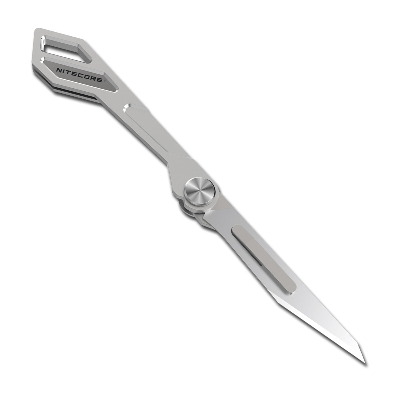 Nitecore NTK05 Knife Keychain Folding Knives Titanium Alloy Scalpel Blade Handle