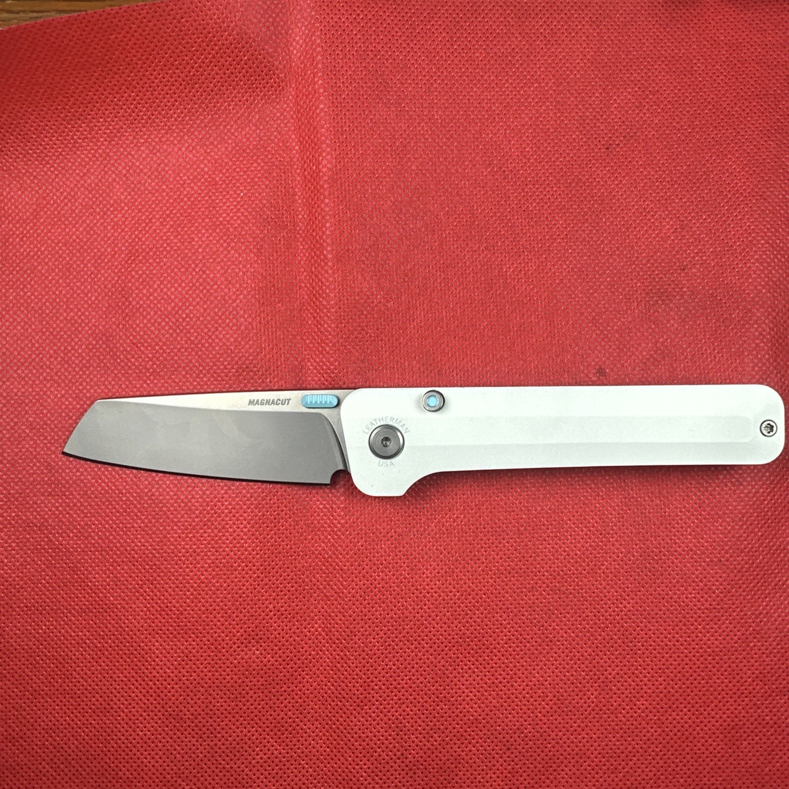 Retired Alpine Leatherman Glider Folding Knife, MagnaCut Blade