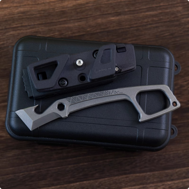 Matrix EDC pry bar Titanium alloy multifunctional Tool.