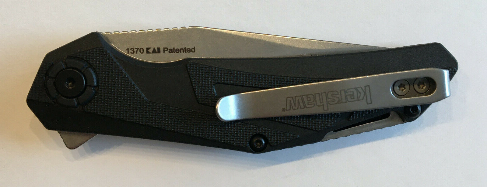 Kershaw Camshaft, 3″ Folding Knife/Assisted, Clip Point, Plain Edge, 1370