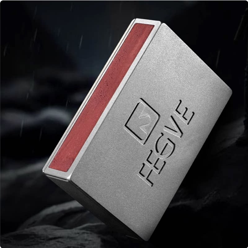 Titanium alloy EDC Storage Box medicine Box Outdoor Matchbox Mechanical slider