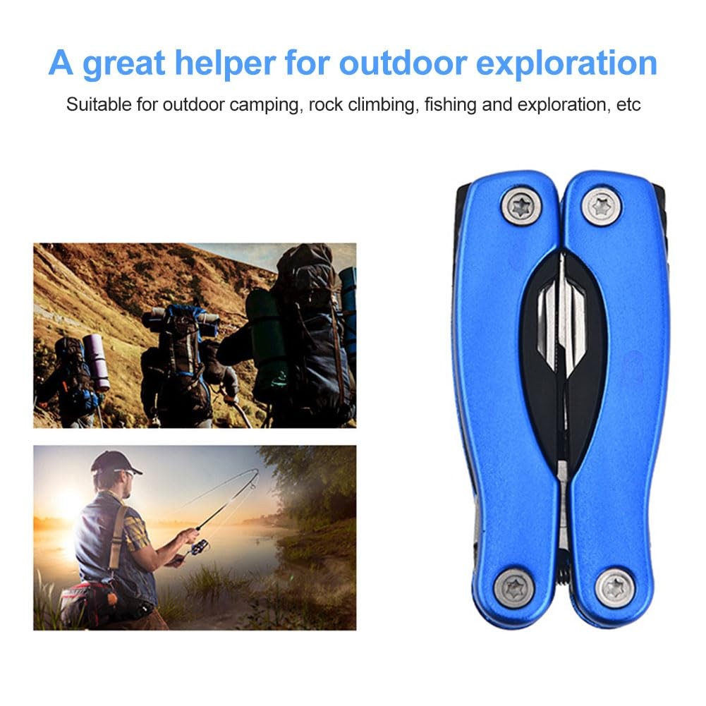 11 in 1 Folding Stainless Steel Multifunctional Pliers, Multi-Function Pliers, MultiT…