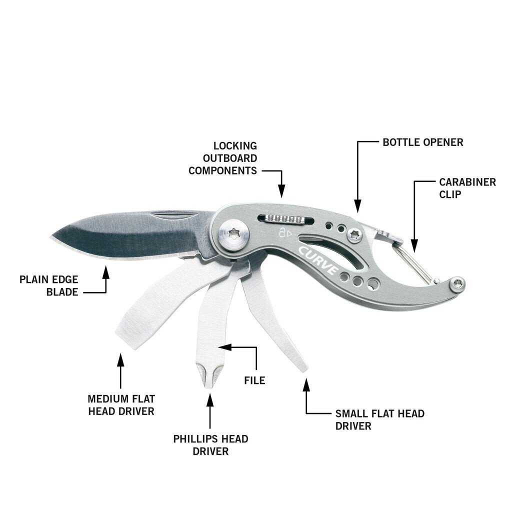 Gerber Curve Mini-Tool EDC Key Ring Knife – NEW