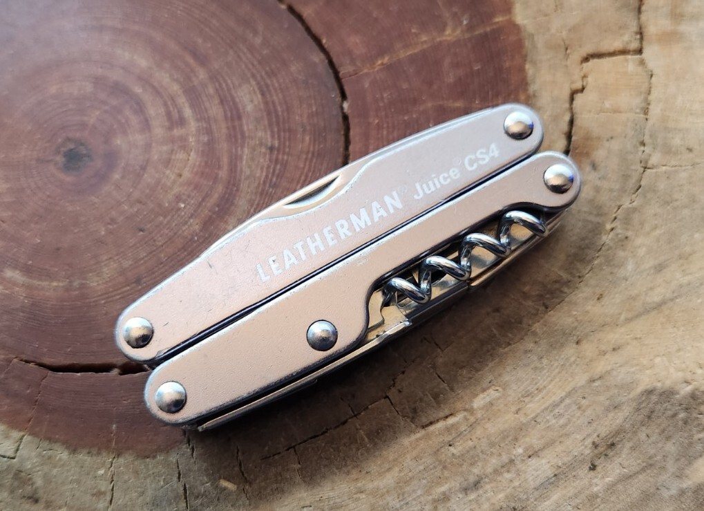 Leatherman Juice CS4 Storm Grey – Pliers Blade Corkscrew – Great Condition – T14