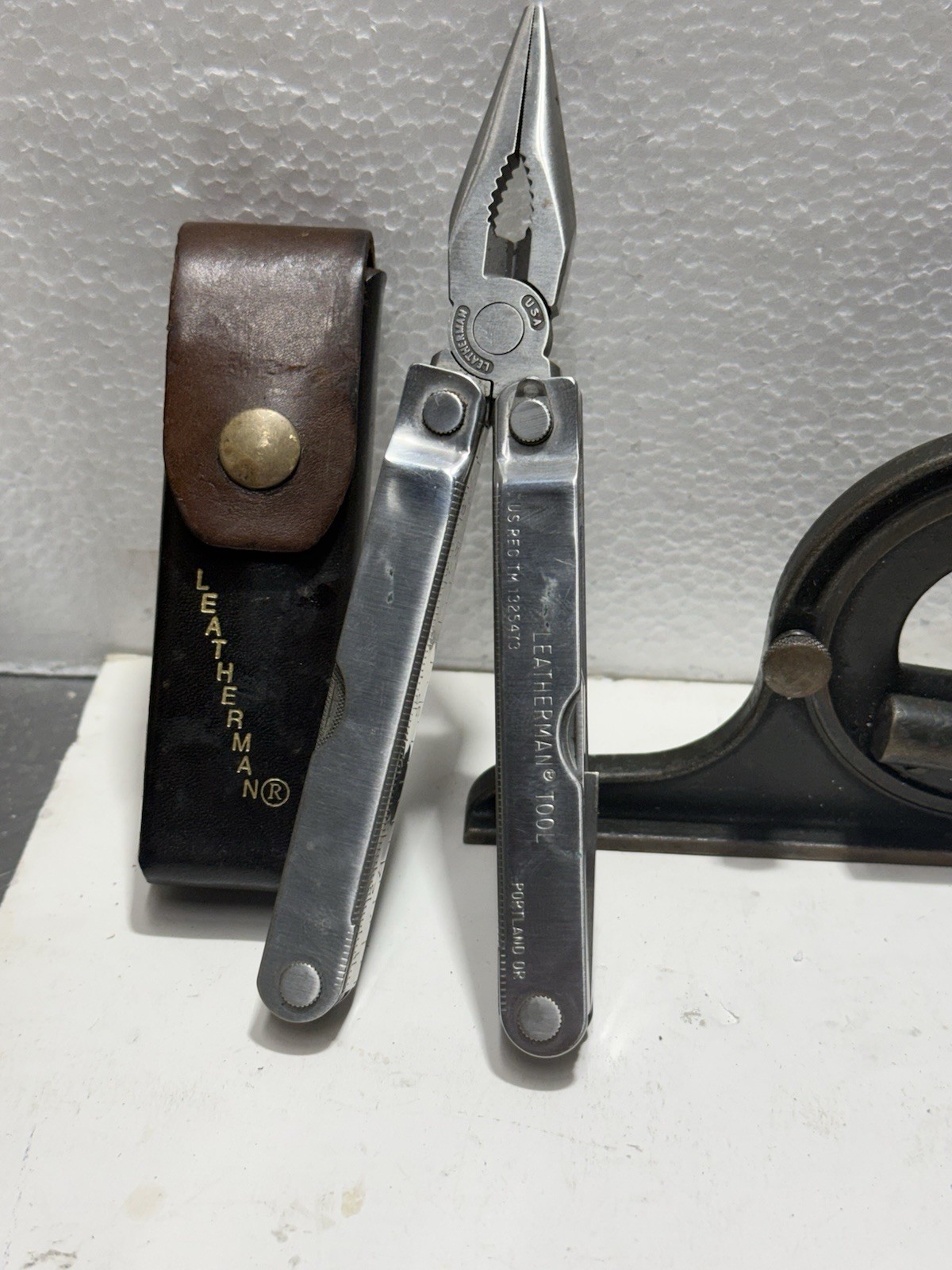 Vintage Tool Lot Leatherman PST Stanley BMT Parts Lock Knife Multi Tool + Misc