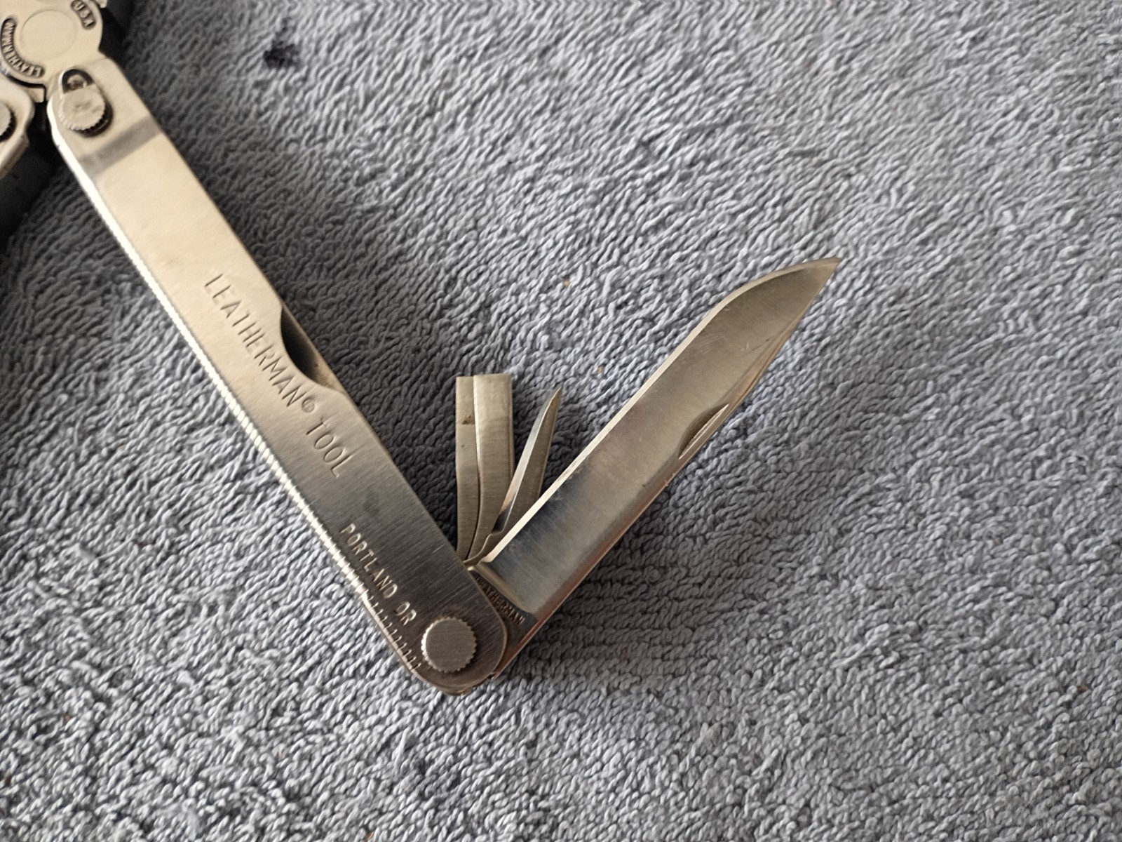 Vintage Leatherman Multi-Tool. Portland, Oregon. Original Leather Case