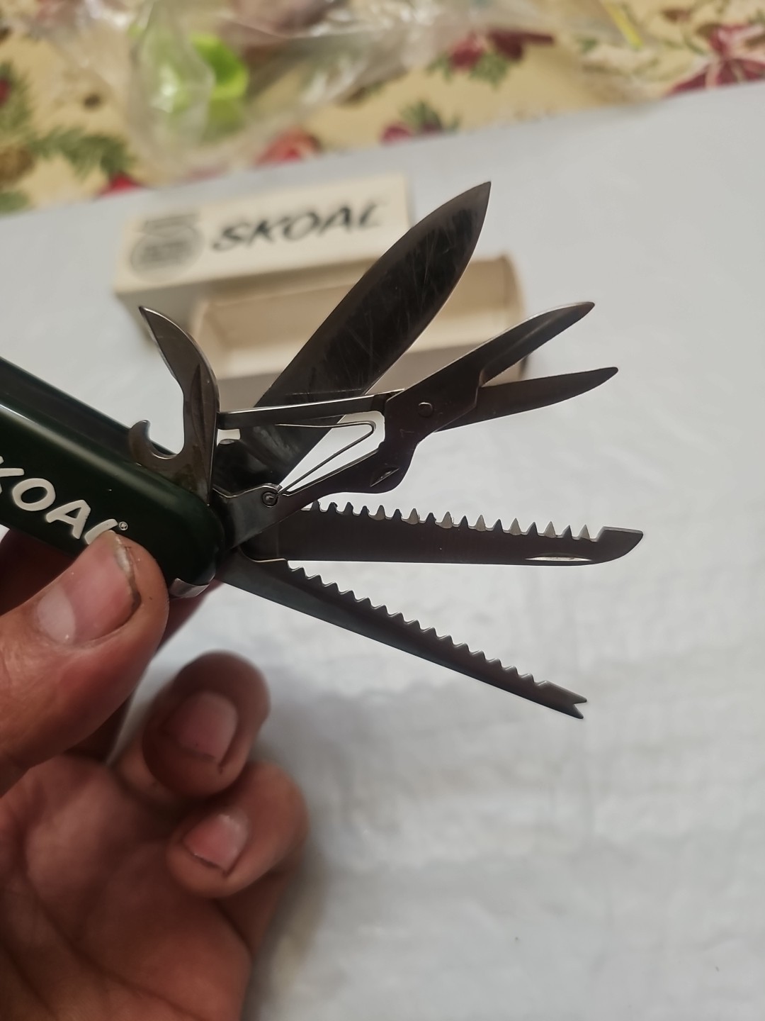 Vtg Knives Lot IMPERIAL & SKOAL Multi-Tool Chew Tobacco Promotional Knife K3