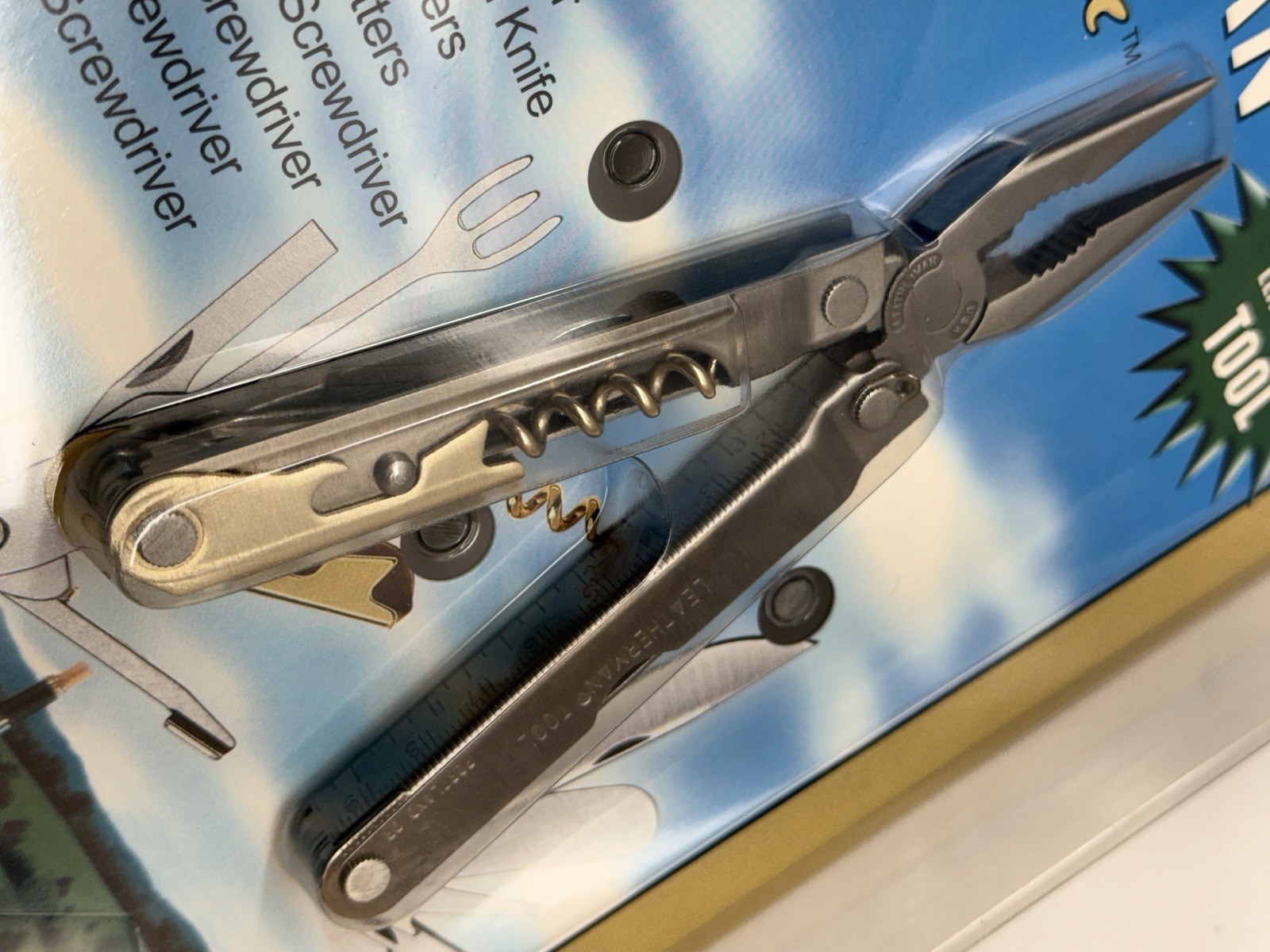 Leatherman FLAIR Sommelier Picnic Luxury Yachting Boating Picnic Wine multitool