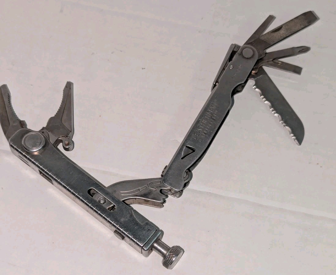 🔥🔥 Leatherman Crunch 2013 Rare Retired Multi Tool Plier Patent