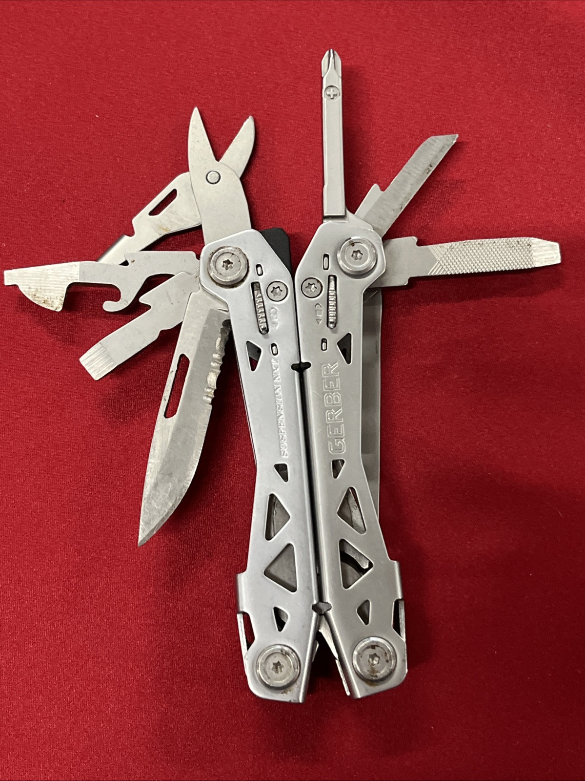 Gerber Suspension NXT Multi-Tool Pliers Silver Toned 31-003345