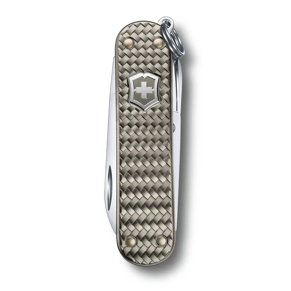 Victorinox Swiss Army Classic SD Precious Alox Grey Pocket Knife