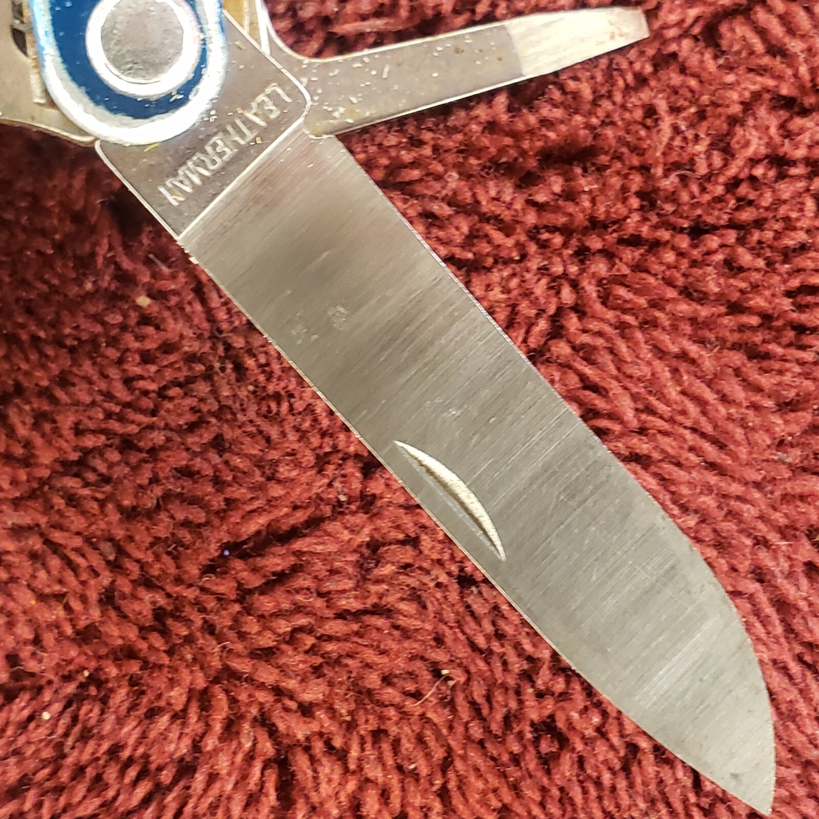 🔪🔪 Leatherman Squirt P4 Multi-Tool Blue Keychain