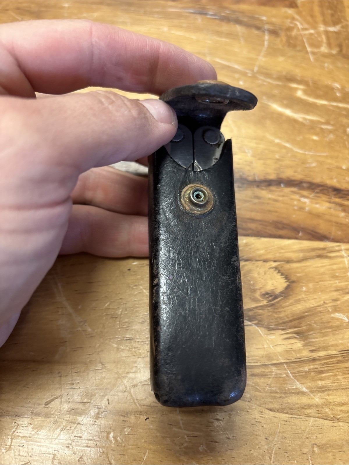 Leatherman PST II Vintage Multitool With Black Leather Sheath Heavy Use