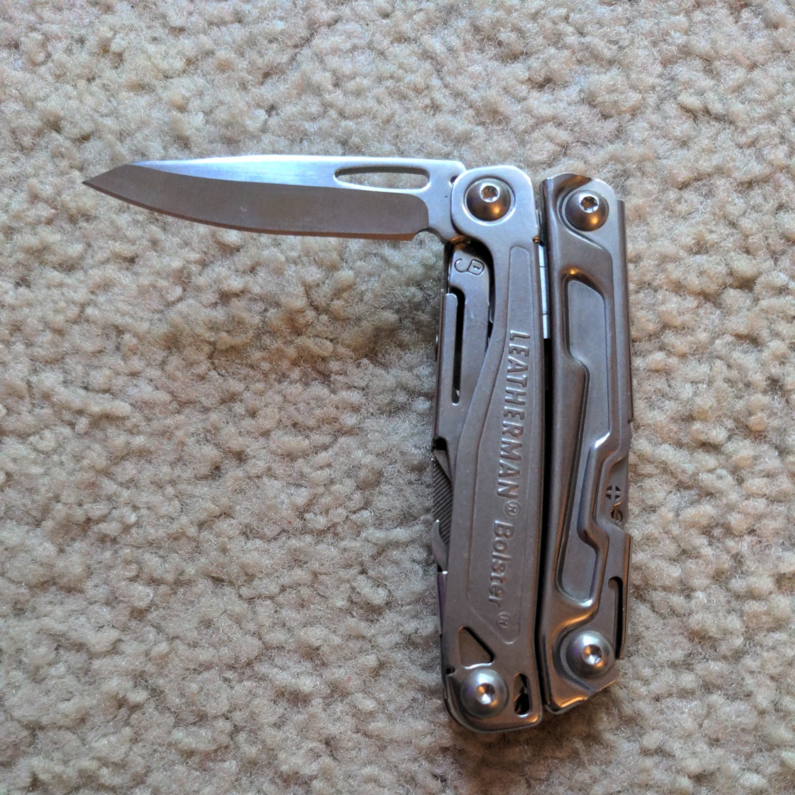 Leatherman Bolster Stainless Steel Multi-Tool With Pliers & Other Tools