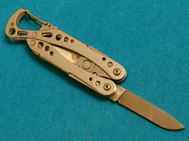 LEATHERMAN STYLE CS FOLDING MULTI TOOL SCISSORS KNIFE TOOLS KNIVES POCKET CLIP