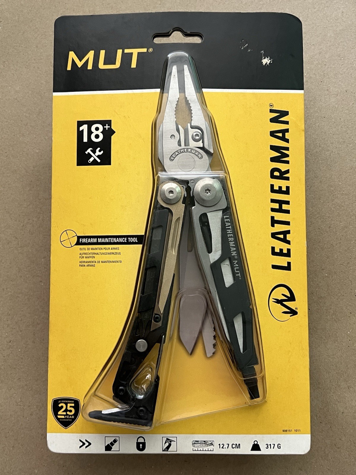LEATHERMAN MUT, Molle Brown Sheath, New Old Stock, Retried.