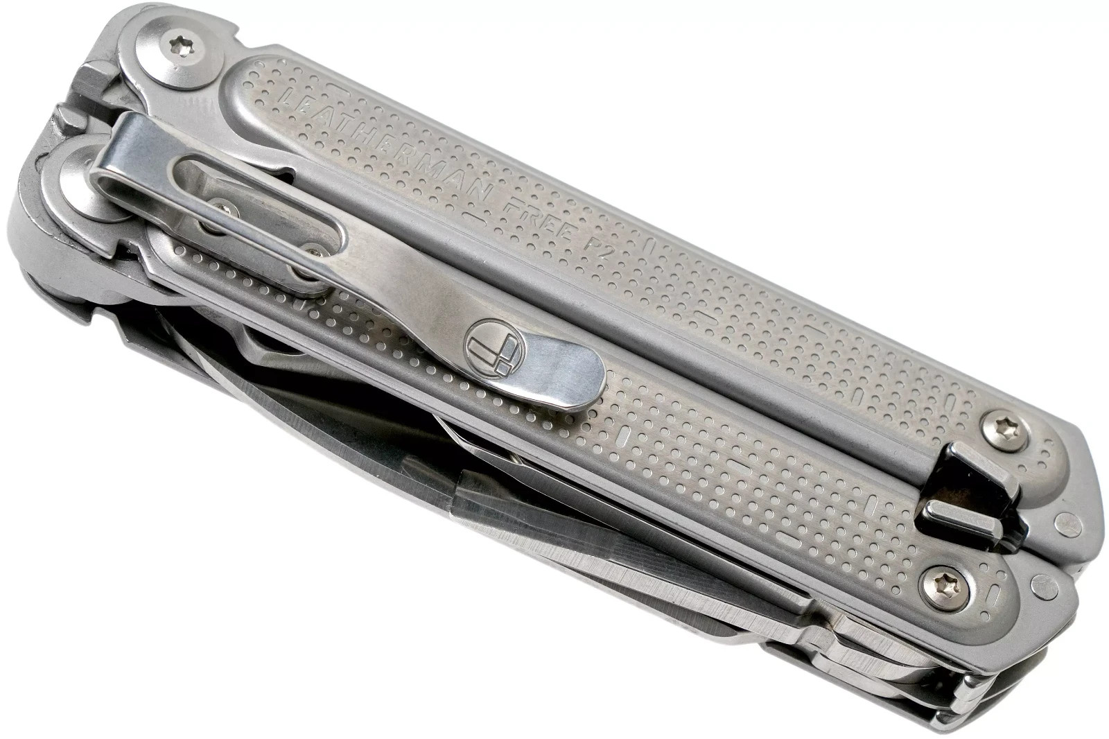 Discontinued Leatherman FREE P2 Stainless Multi-Tool w/ Sheath! NEW IN BOX!