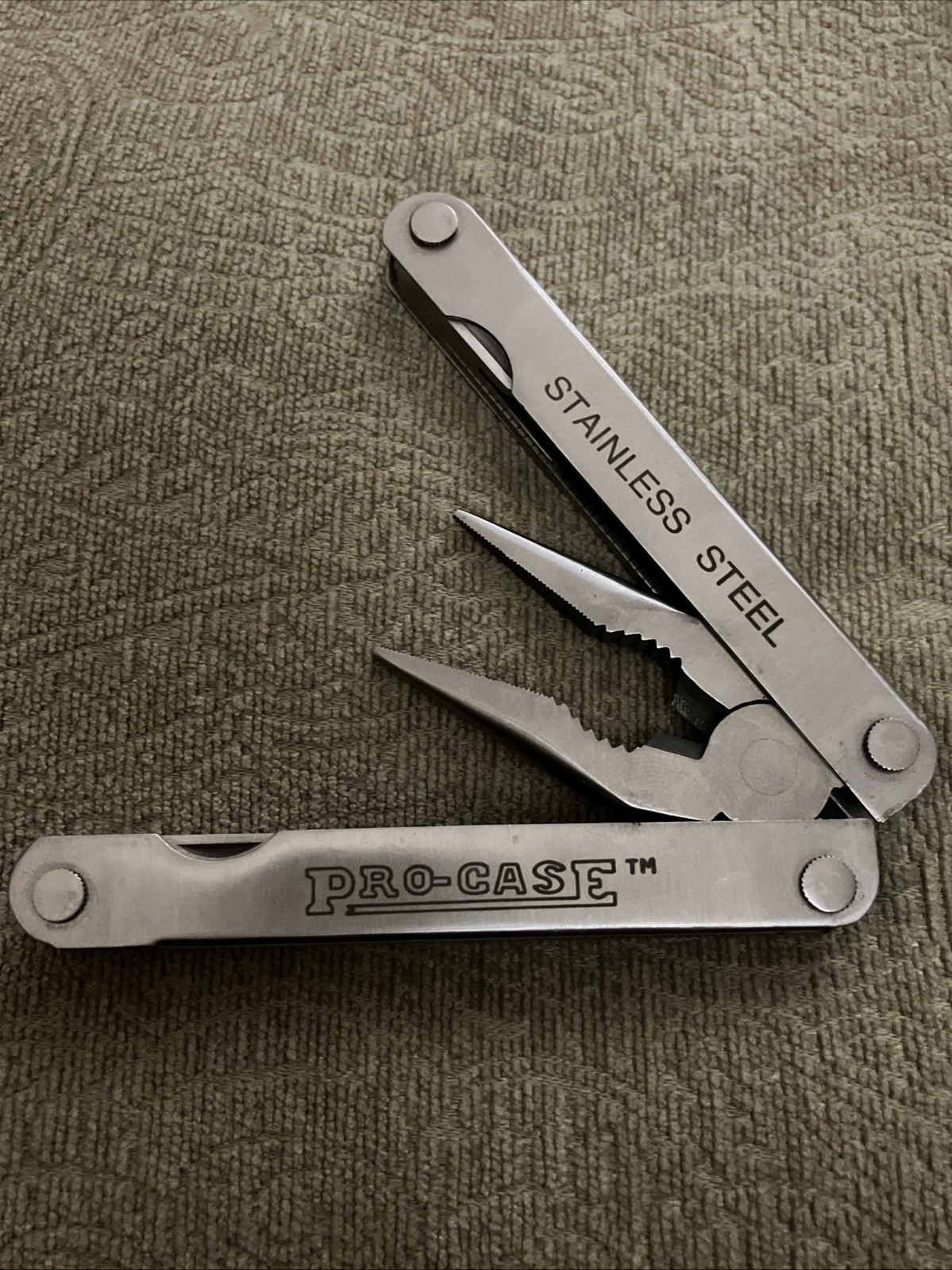 Pro-Case Stainless Steel Multi-Tool With Sheath—