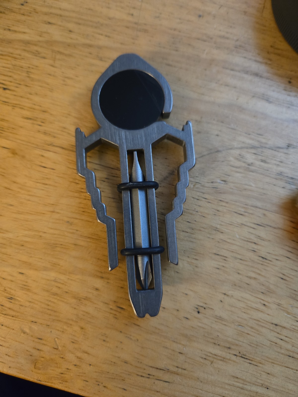 Lockjaw Essentials Pryjaw-Stainless Steel Multitool With Bit And Compass