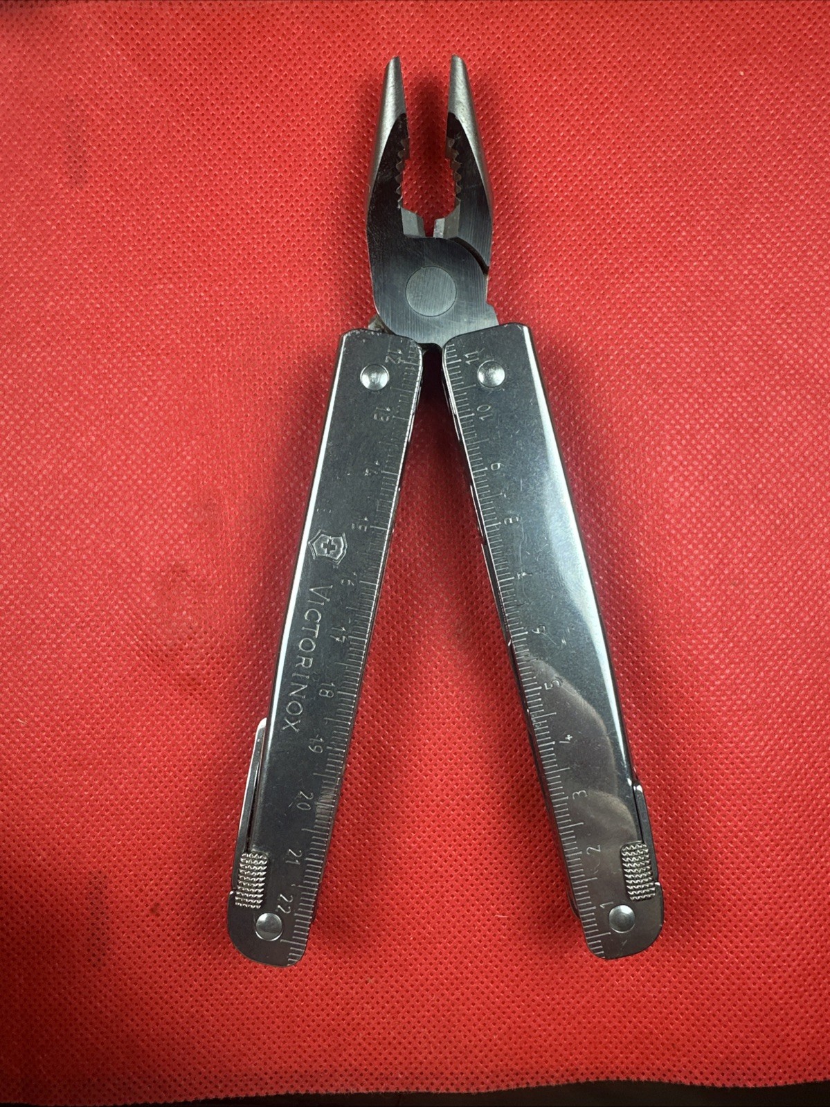 Rare 1998 Victorinox Swiss Tool X 3.0327 Multi-Tool, Scissor, Knife, Plier