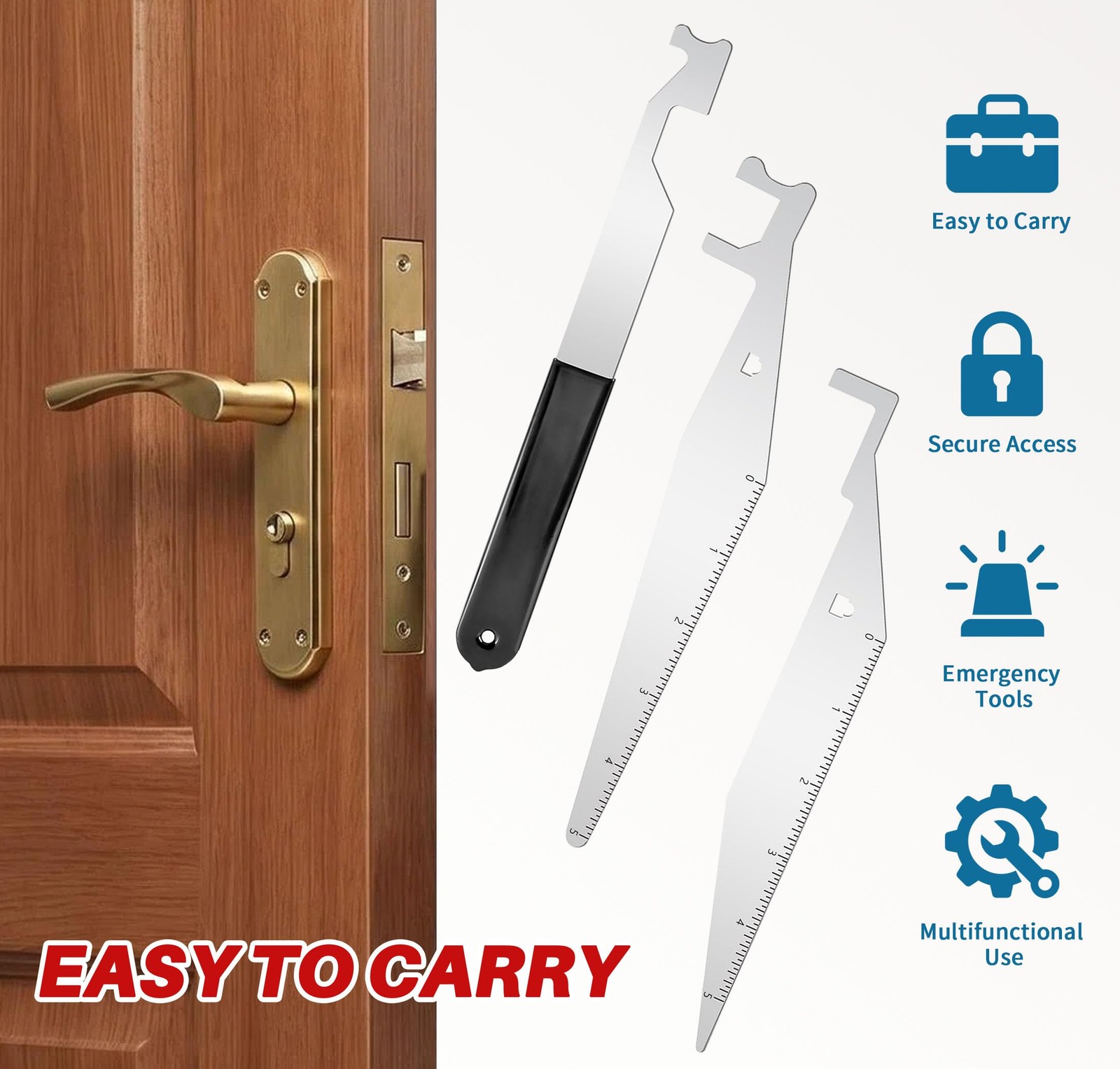 5Pcs Firefighter Tools, Fireman Gear Equipment Accessories for Emergency Resp…