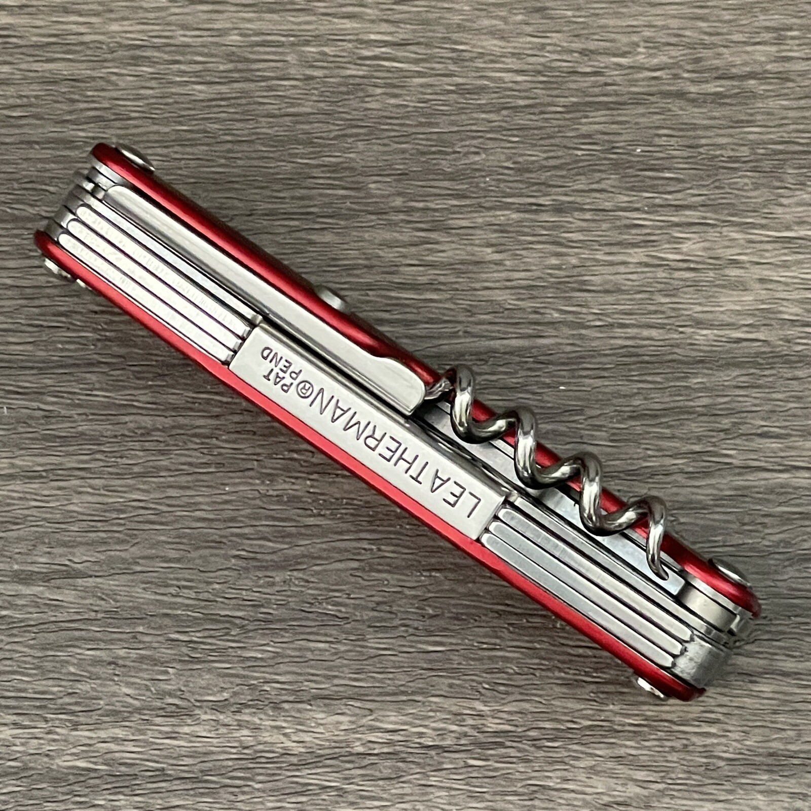 TWO Leatherman Juice C2 Red multitools. TM variants. Discontinued