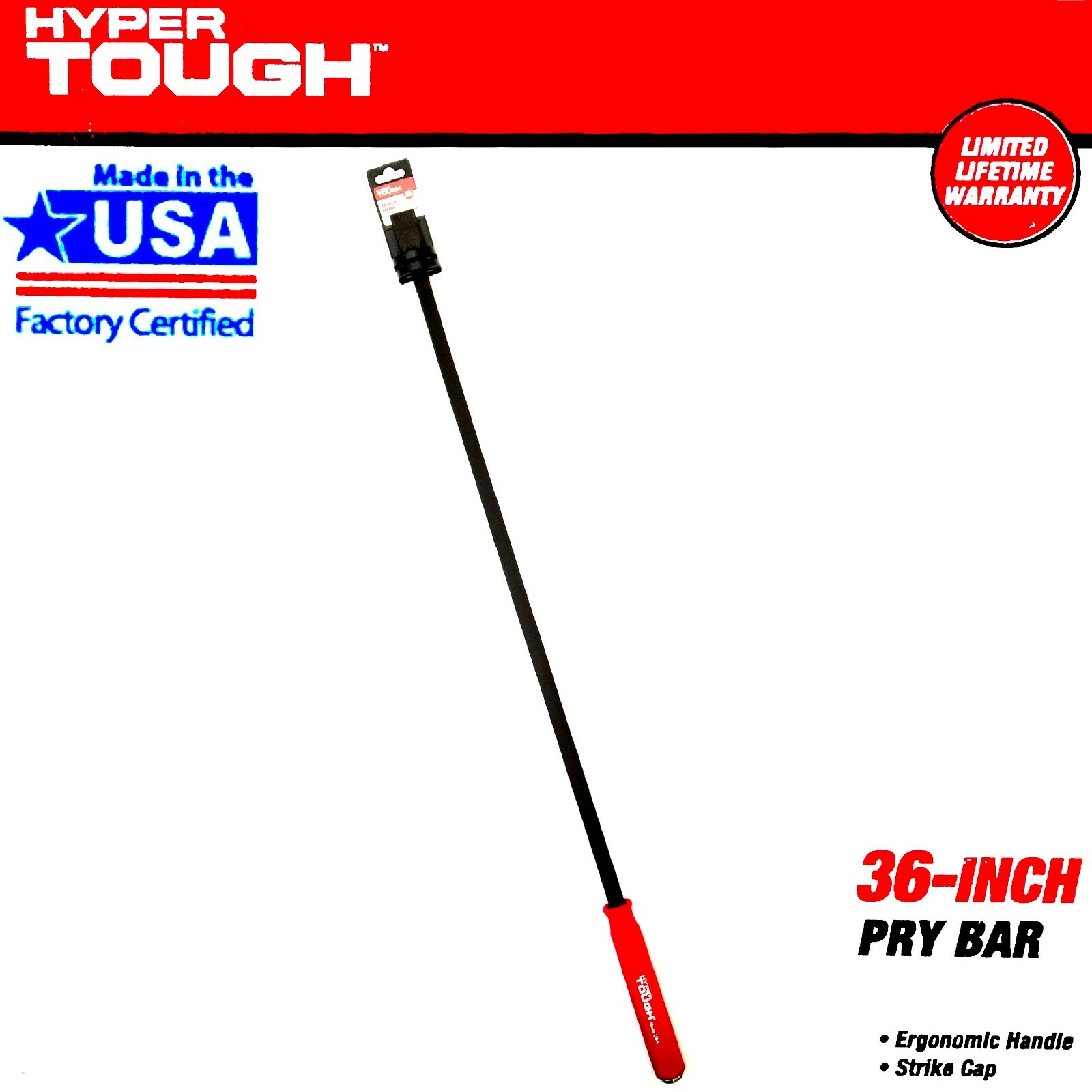 84279 TOUGH Tool, 36” Pry Bar USA Made, 085432084279