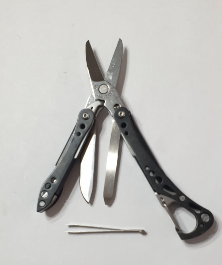 🔥🔥 Leatherman Style CS RARE Full Black Body Retired Collectable Keychain