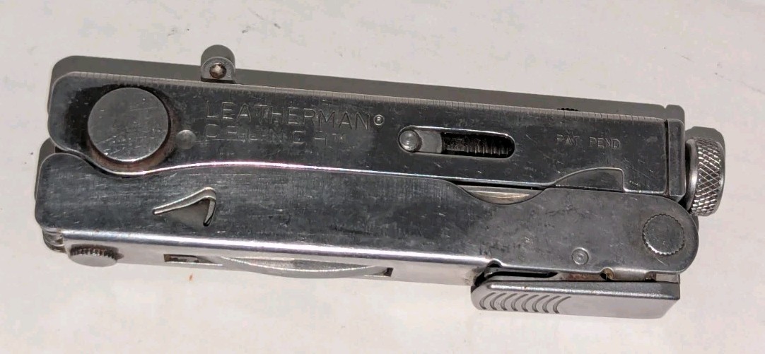🔥🔥 Leatherman Crunch 2013 Rare Retired Multi Tool Plier Patent