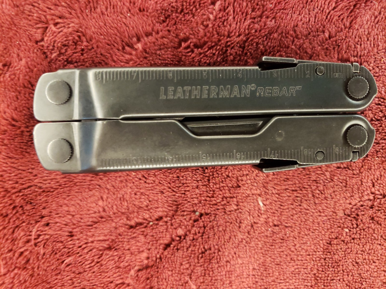 🔪 Leatherman Black Rebar Multi Tool Factory Serviced
