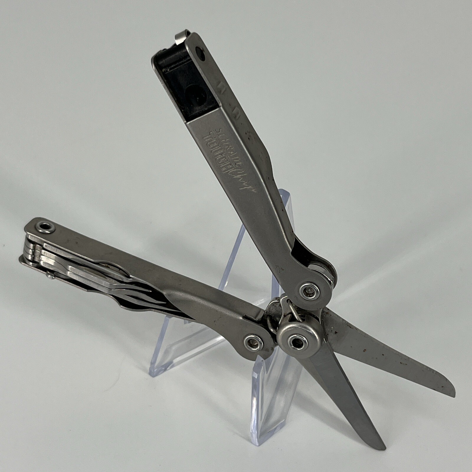 Schrade USA ST2 Multi-tool Tough Chip Compact / Mini Tool VINTAGE- Missing File