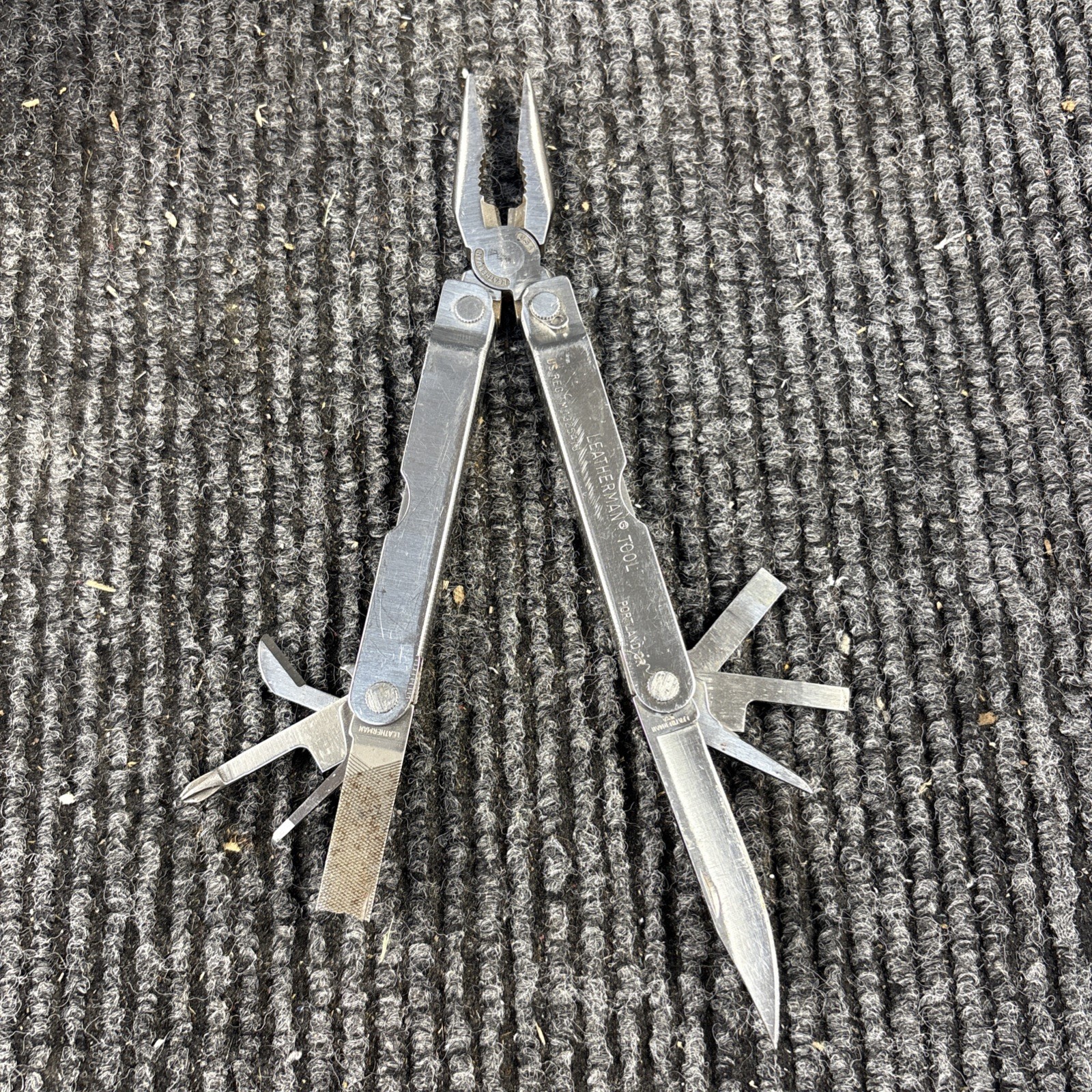 Original Leatherman Tool US REG TM Multi-Tools Portland OR Vintage (092)