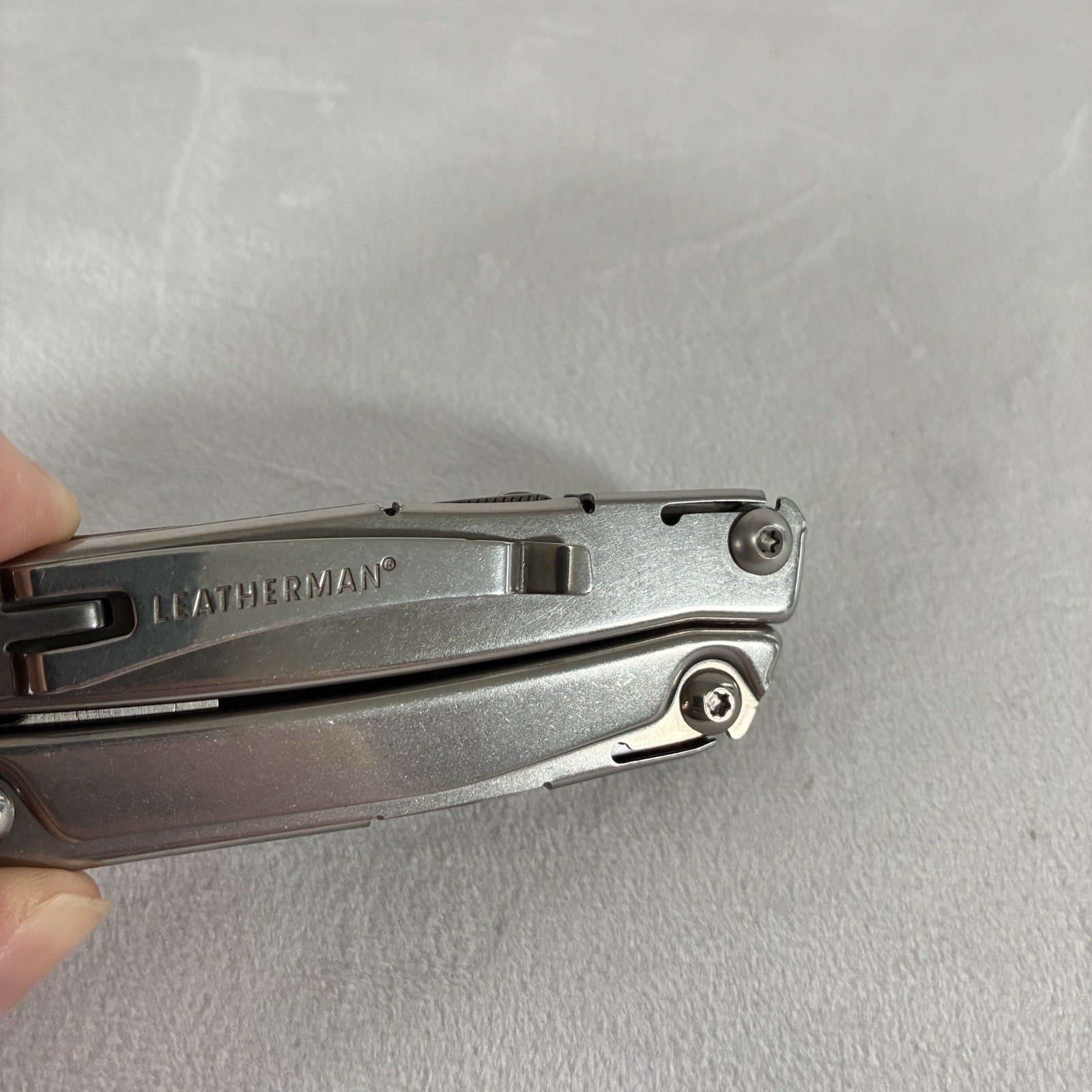 Leatherman Rev Stainless Steel 14-Tool Multi-Tool Pocket Knife w/ Pocket Clip